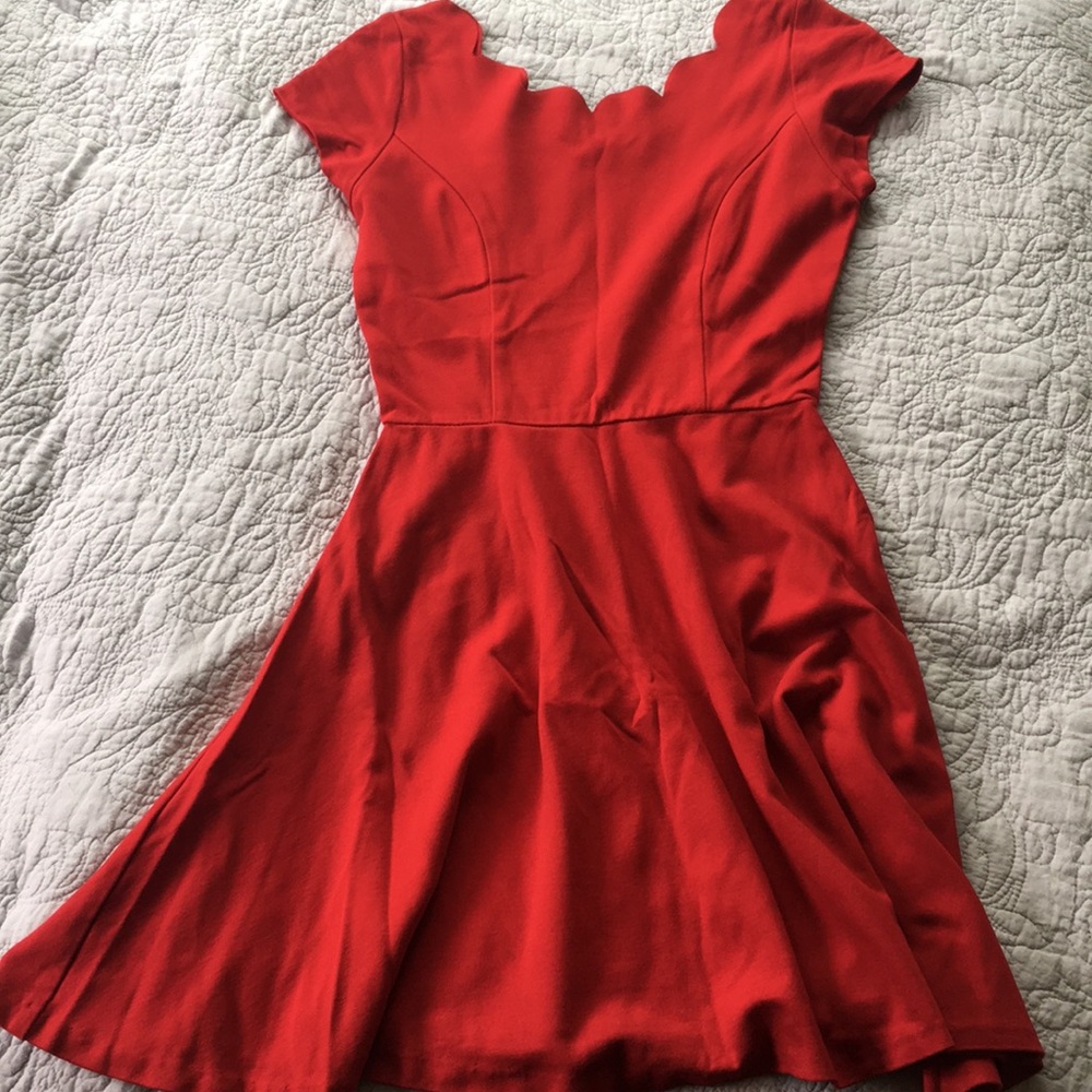 Ruby Red Dress - image 3
